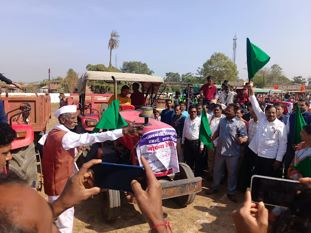 घरकुल लाभार्थ्यांना मोफत रेती वाटप 1