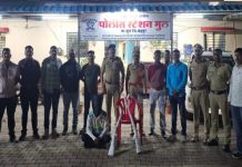मुल मध्ये दोन भरमार बंदुका जप्त@अवैध शस्त्रसाठ्यावर पोलिसाचा छापा